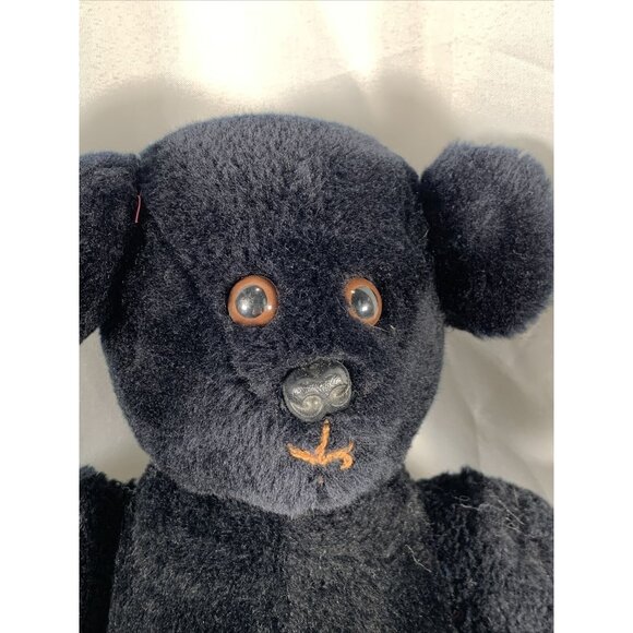 Plush bear Los Angeles Dodgers Knit Outfit. 18" Vintage 1980s handmade - Picture 4 of 11